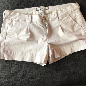 Abercrombie & Fitch light khaki shorts